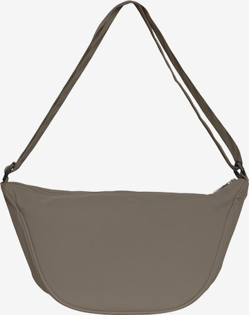 PIECES Crossbody Bag 'PCAMANDA' in Grey: front