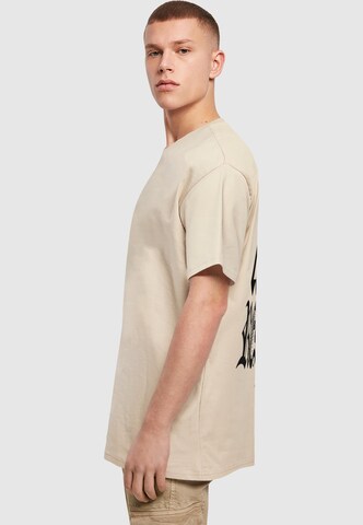T-Shirt 'Hustle Loyalty Respect' 2Y Studios en beige
