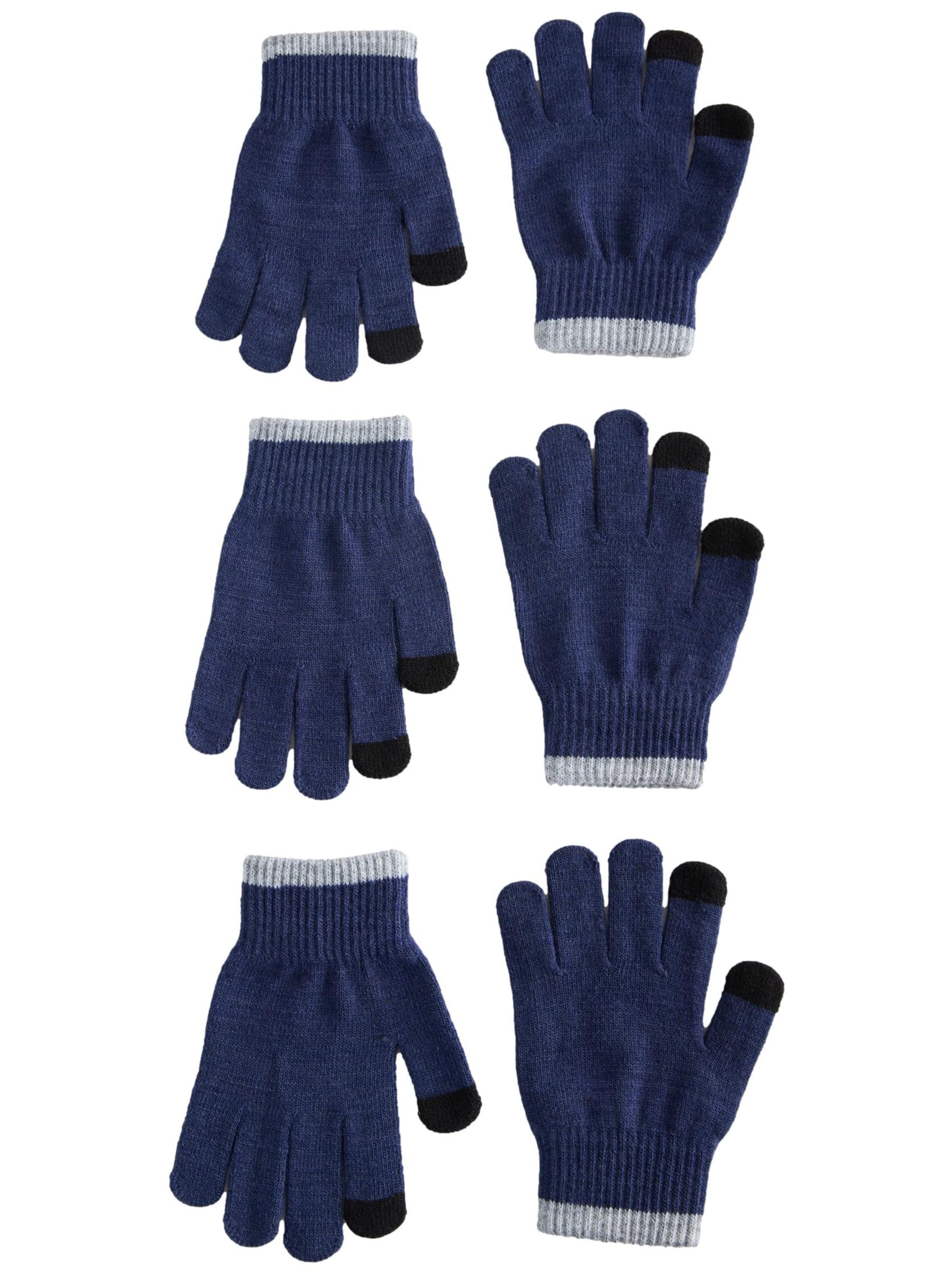 Next Käsineet värissä sininen: etupuoli