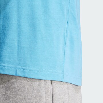 T-Shirt 'Adicolor Trefoil' ADIDAS ORIGINALS en bleu