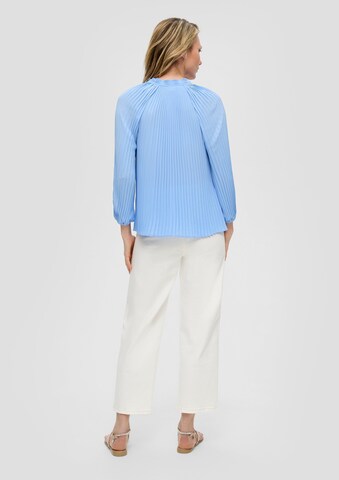 s.Oliver BLACK LABEL Blouse in Blue: back