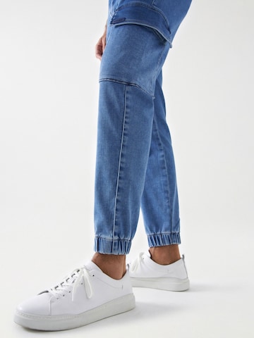 Salsa Jeans Tapered Jeans in Blau