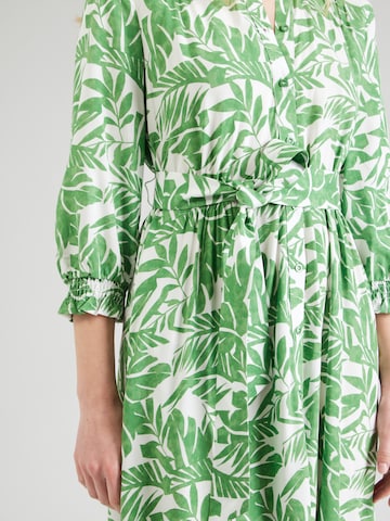 Robe-chemise MORE & MORE en vert