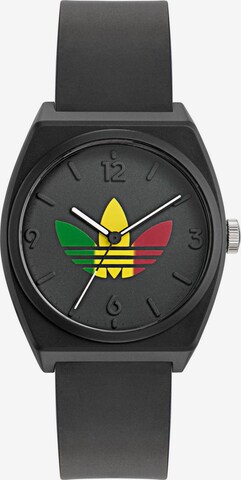 ADIDAS ORIGINALS Analog Watch in Black: front