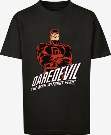 Maglietta 'Marvel Daredevil' di F4NT4STIC in nero: frontale