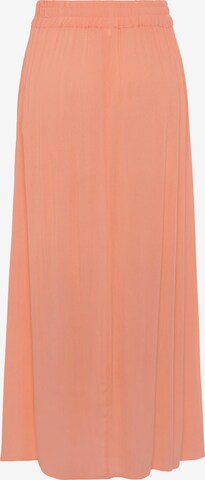 LASCANA Skirt in Orange: front