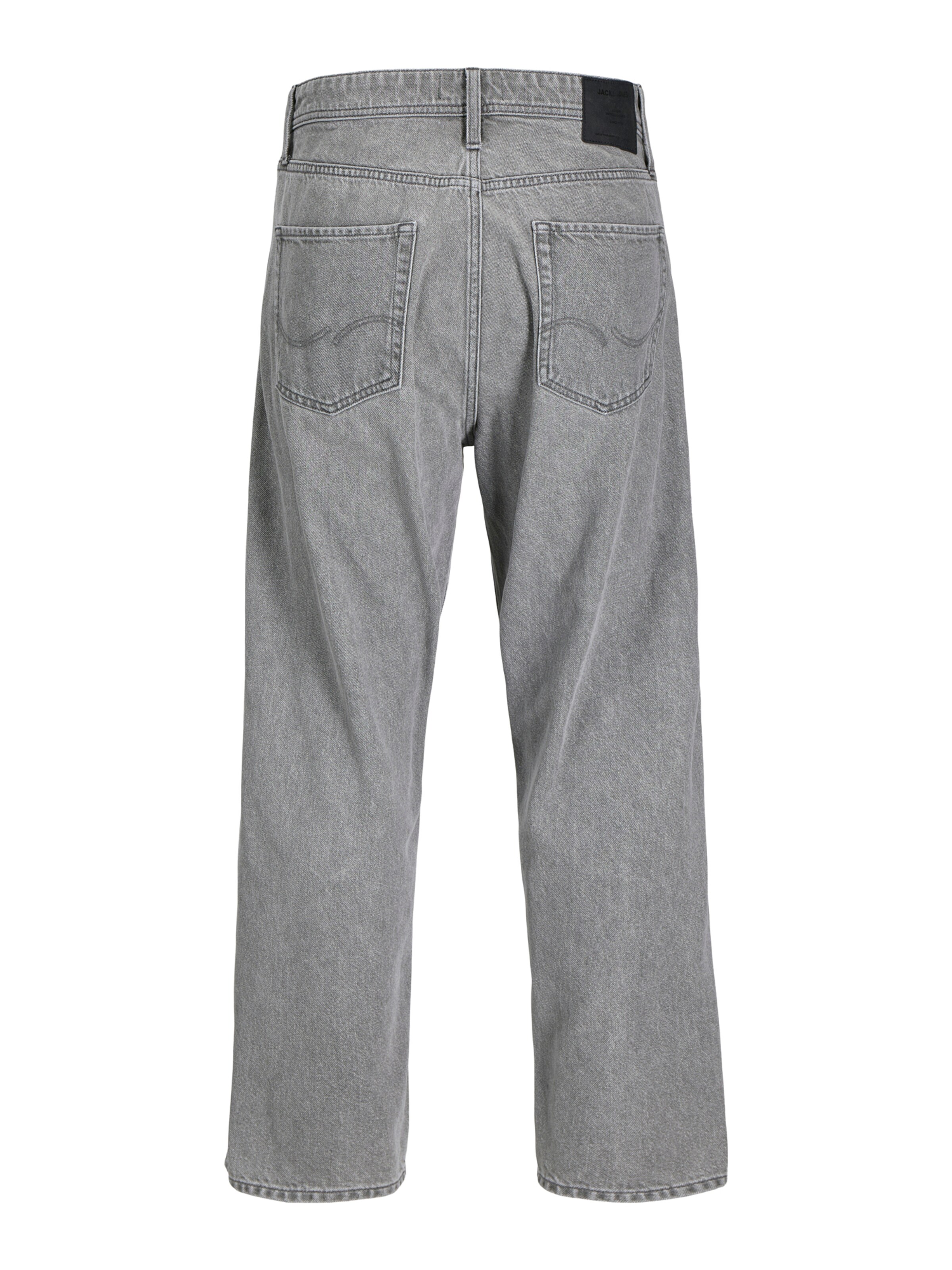 JACK & JONES Voľný strih Džínsy 'JJIEddie JJOriginal' - Sivá