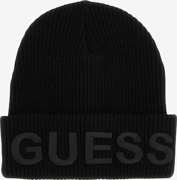 GUESS Mütze in Schwarz: Vorderseite
