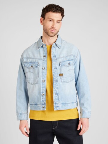 G-Star RAW Between-Season Jacket 'Dakota' in Blue: front