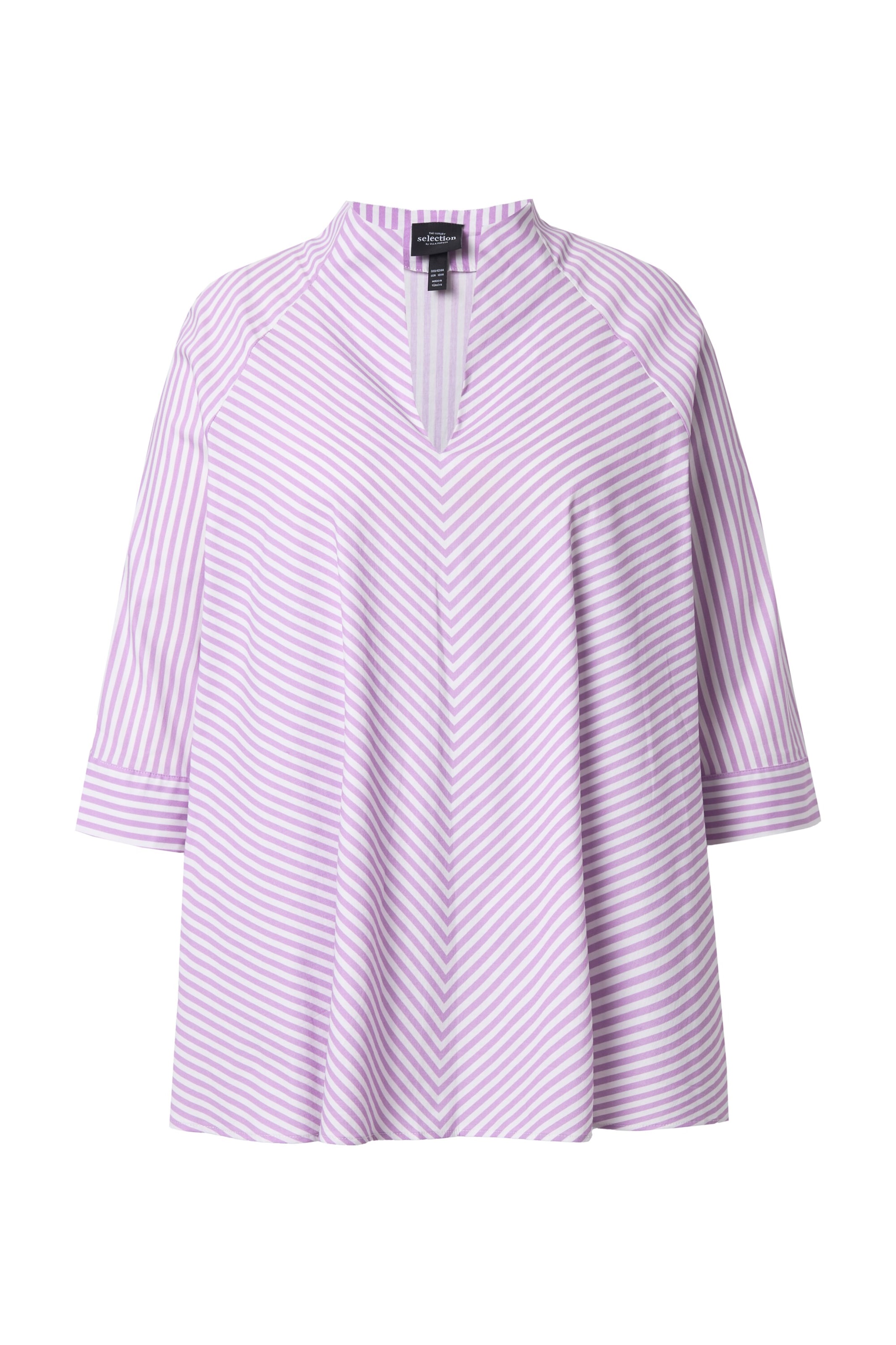 Ulla Popken Tunika in Lila: Vorderseite