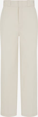 DICKIES Regular Панталон с набор в бяло: отпред