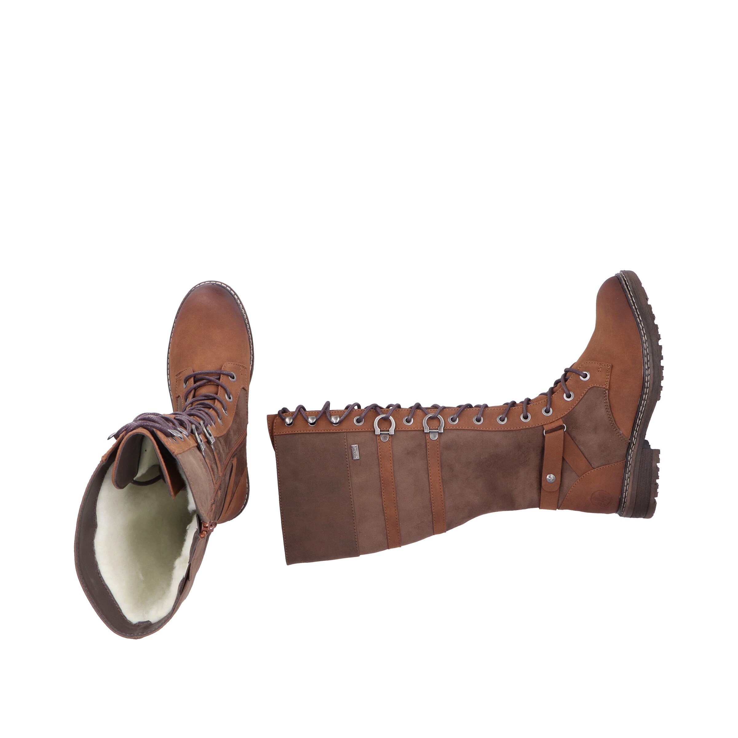 Bottes Rieker en marron