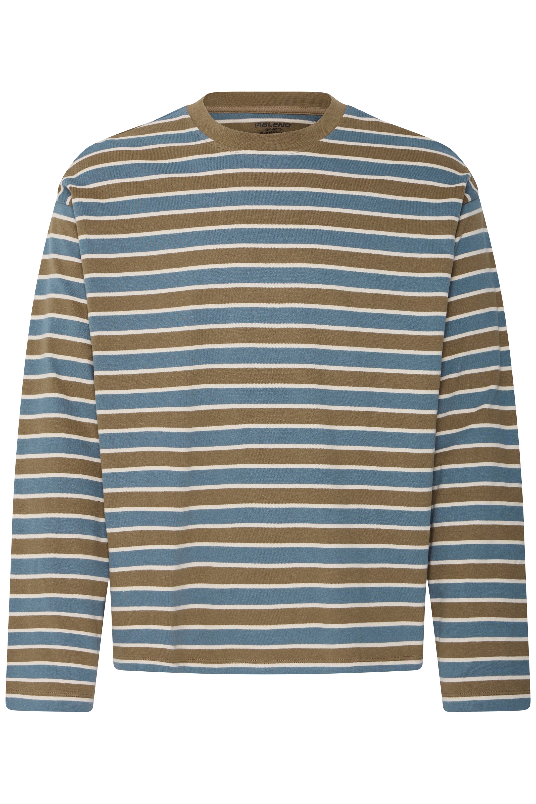 BLEND - Camiseta 'BHKHALID' en gris: frente