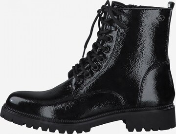 TAMARIS Lace-Up Ankle Boots in Black