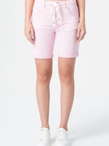 M.O.D MIRACLE OF DENIM - regular Pantalón en rosa