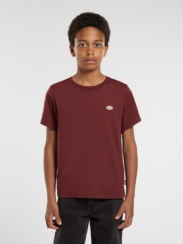 DICKIES Shirts 'Youth Mapleton' i rød: forside