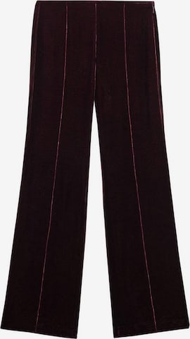 MANGO Bootcut Broek 'Juls' in Rood: voorkant