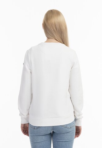 DreiMaster Maritim - Sudadera 'Kilata' en blanco