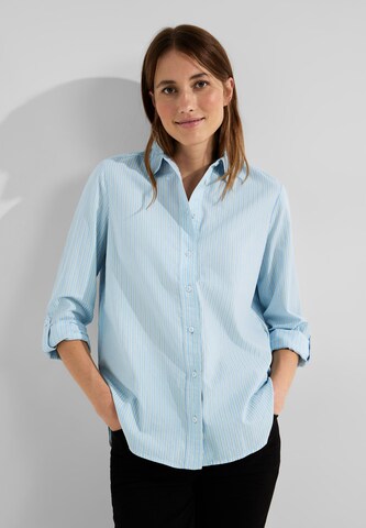 CECIL Blouse in Blue: front