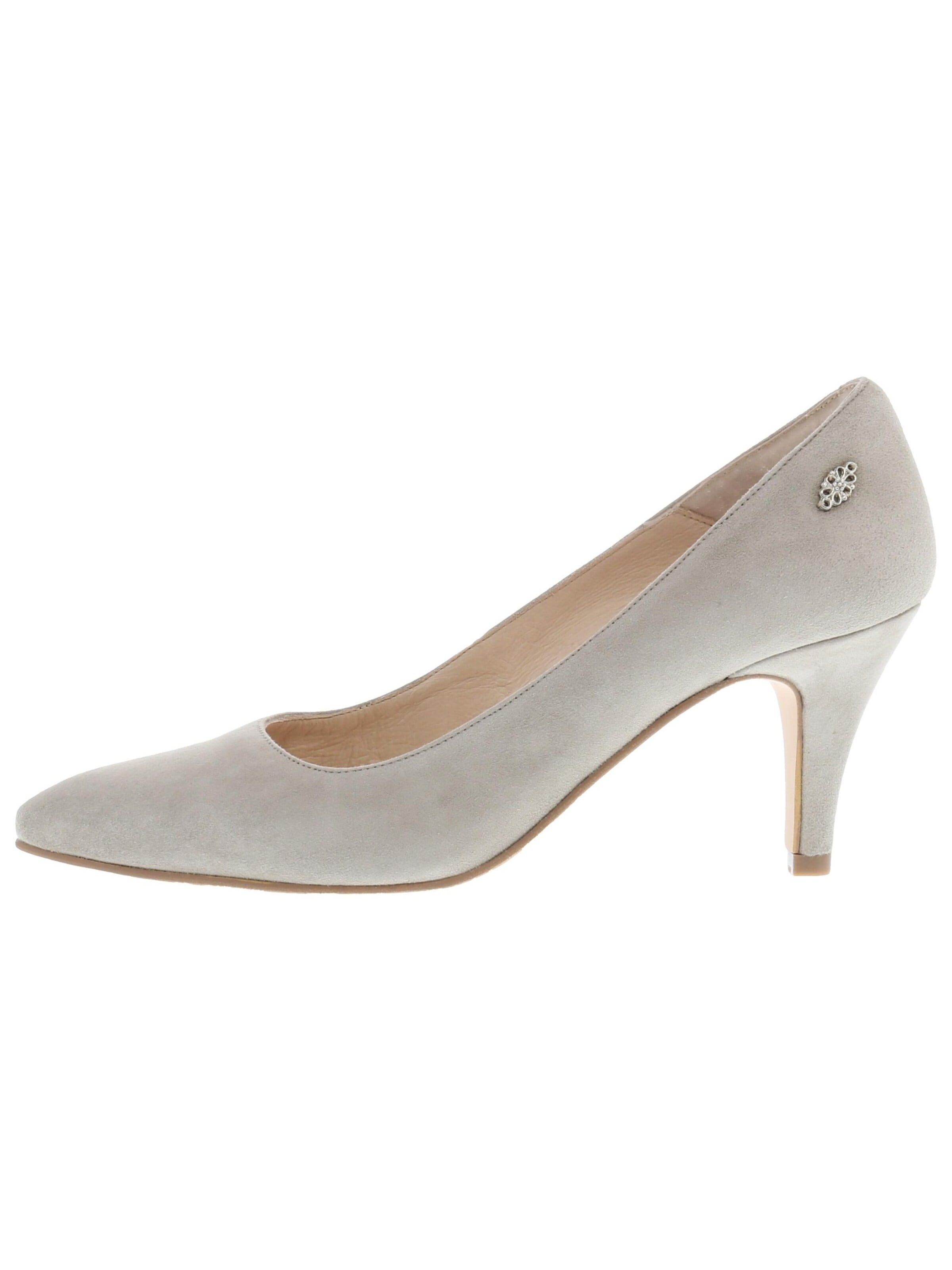 XAVER LUIS Schuhmanufaktur Pumps 'MARINA' in Grey: front