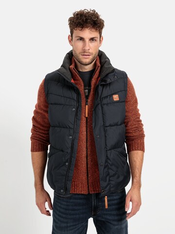 CAMEL ACTIVE Vest in Blue: front