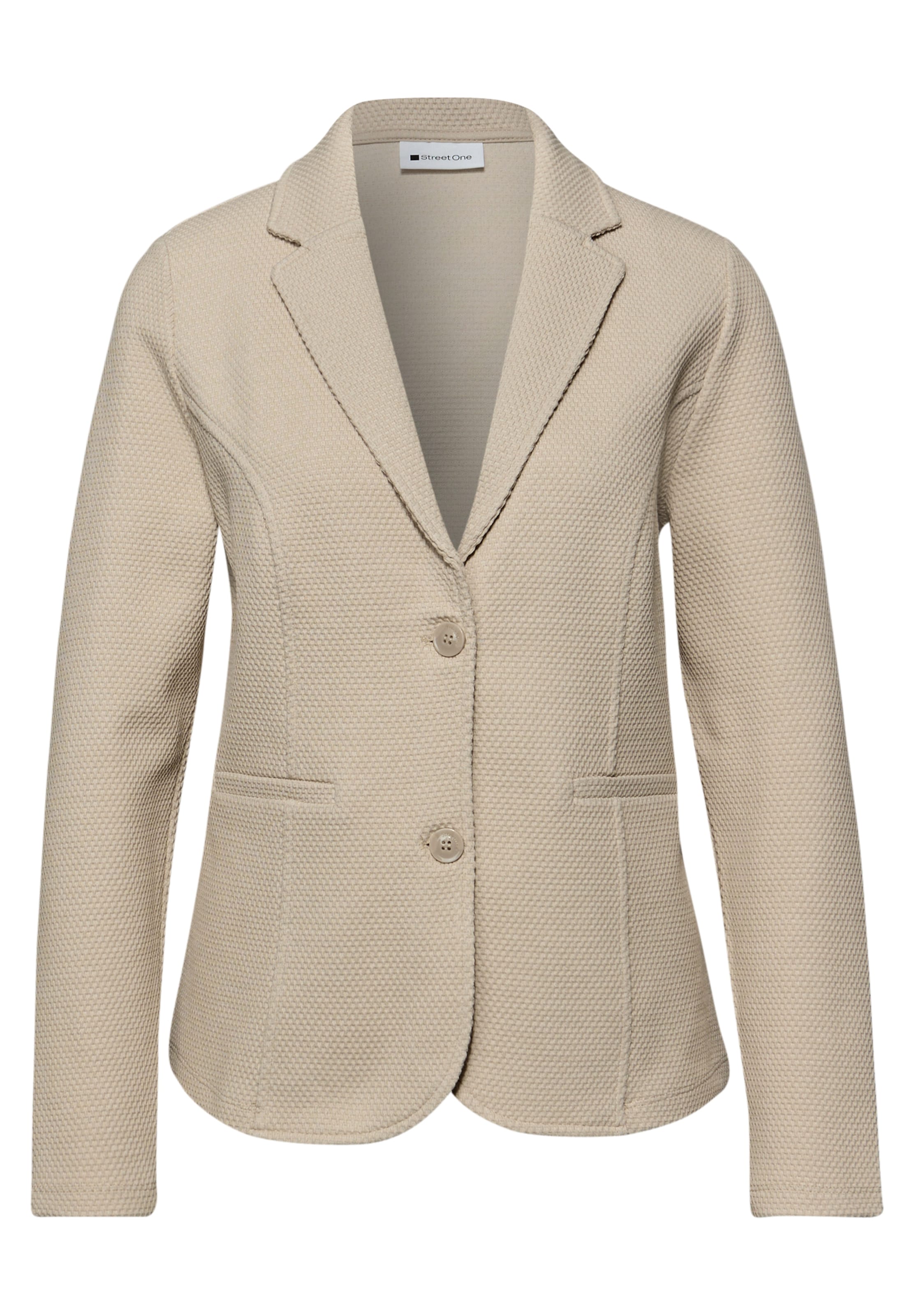 STREET ONE Blazer in Beige: Vorderseite