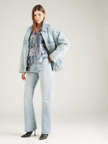 Chemisier 'Josette' GUESS en bleu