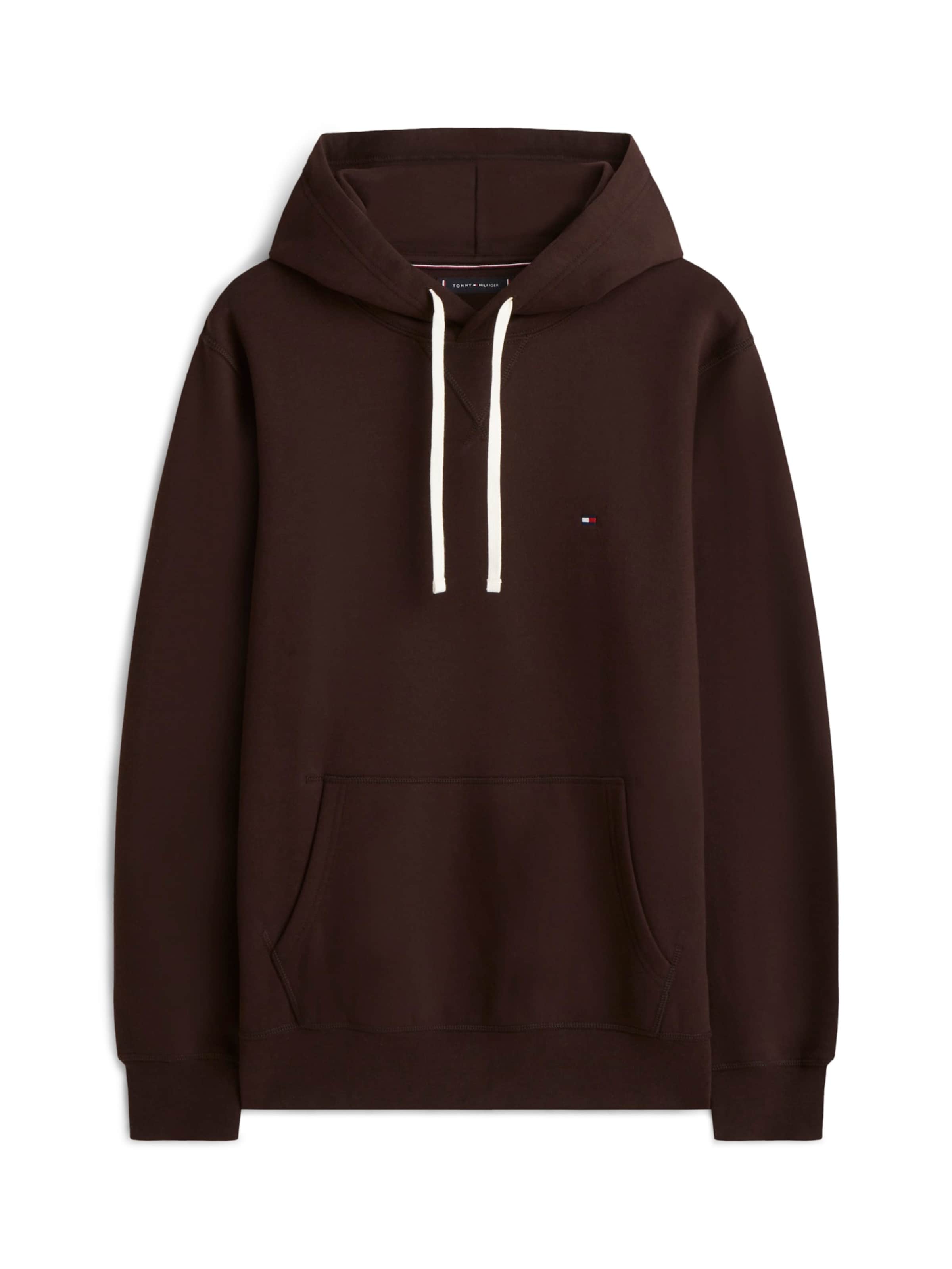 Felpa 'ESS SEASONAL' di TOMMY HILFIGER in marrone: frontale