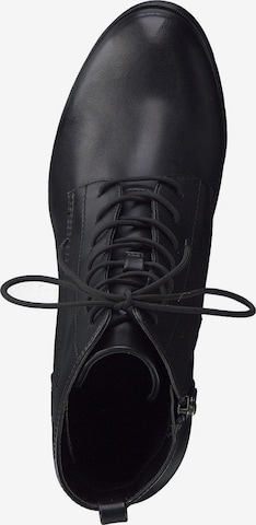 TAMARIS Lace-Up Ankle Boots in Black