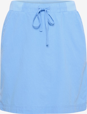 KAFFE CURVE Skirt 'Nana' in Blue: front