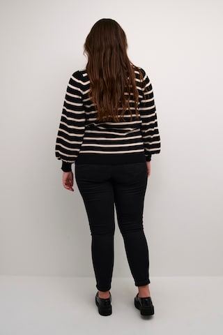 KAFFE CURVE Sweater 'Miana' in Black