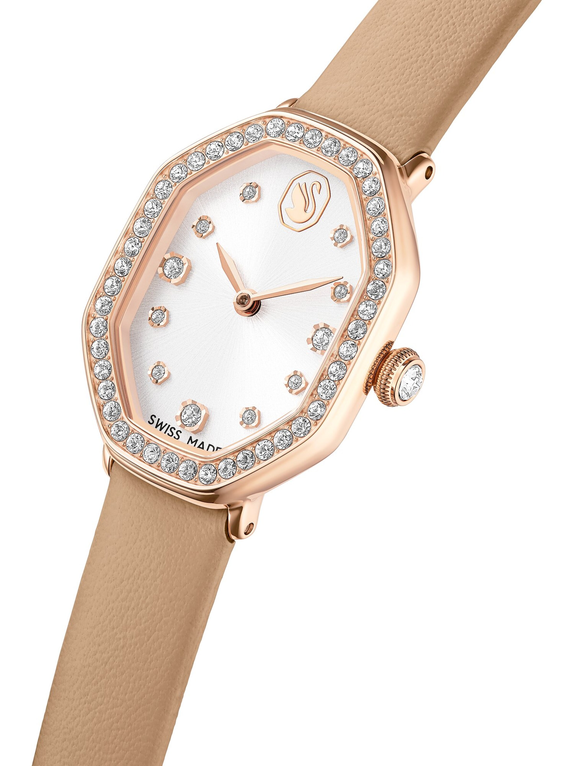 Swarovski Analog watch in Gold