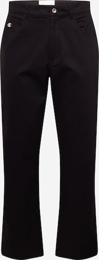 Champion Authentic Athletic Apparel Pantalon en noir / blanc / blanc cassé, Vue avec produit