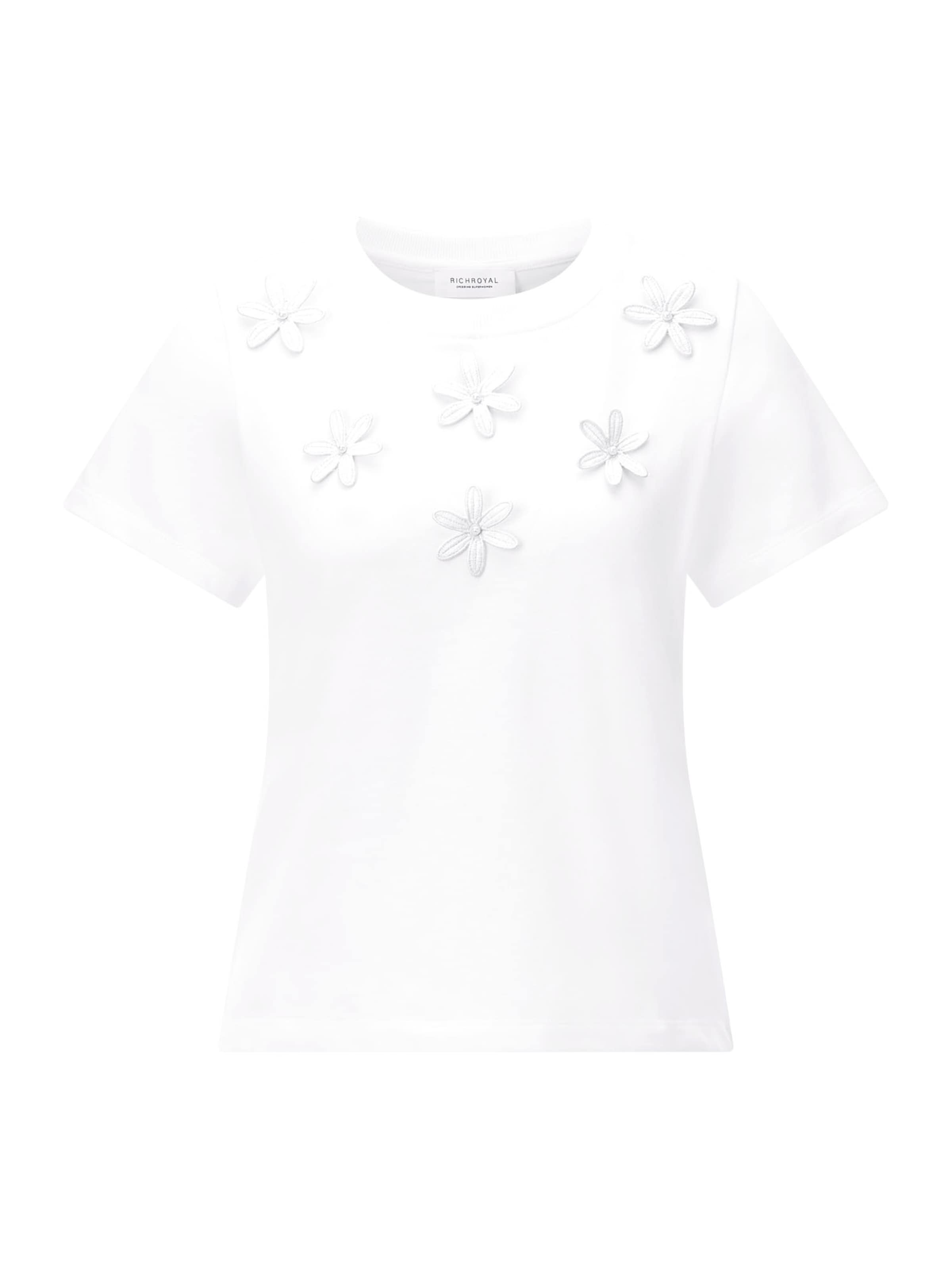 Rich & Royal Shirt in de kleur Wit, Productweergave