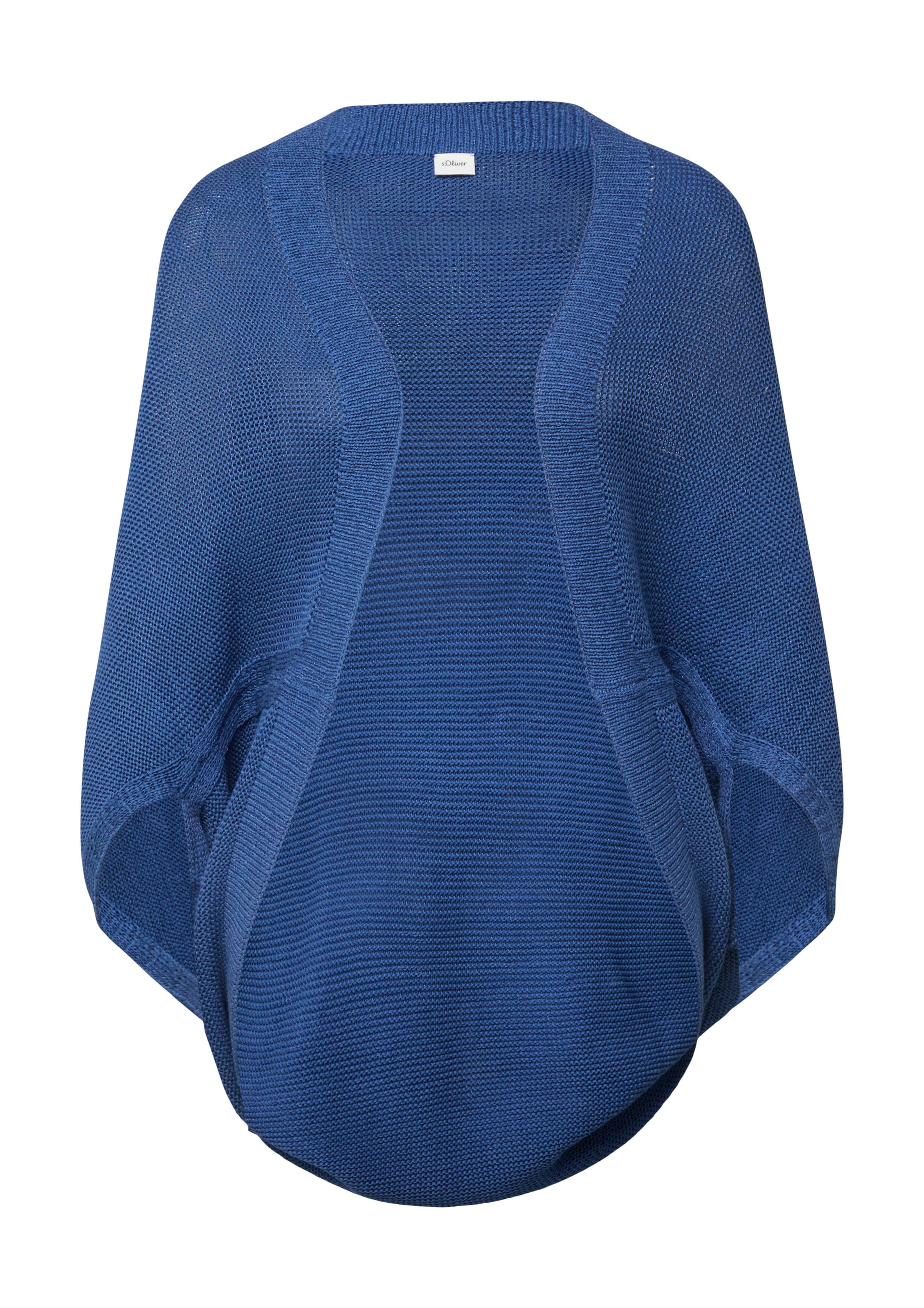 s.Oliver Tussenparka in Blauw: voorkant