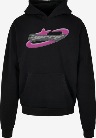 Sweat-shirt 'Speed' MT Upscale en noir : devant