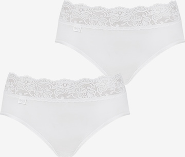 SLOGGI Slip 'Romance' in Weiß: Vorderseite