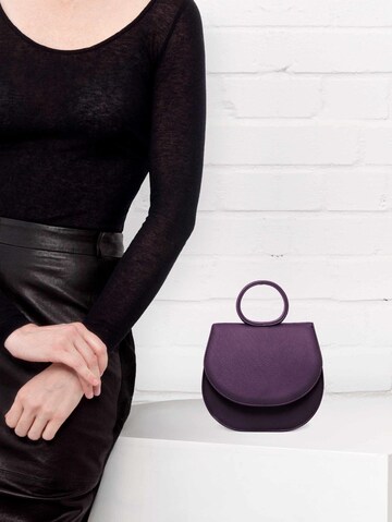 Gretchen Handbag 'Ebony Mini Loop' in Purple