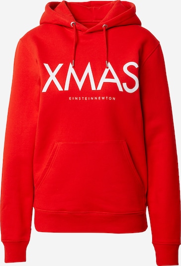 EINSTEIN & NEWTON Sweater majica 'Brun Hilde' u crvena / bijela, Pregled proizvoda