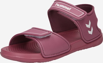 Hummel Sandals & Slippers 'Playa' in Pink: front