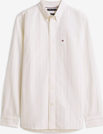 TOMMY HILFIGER Overhemd 'HERITAGE' in Wit: voorkant