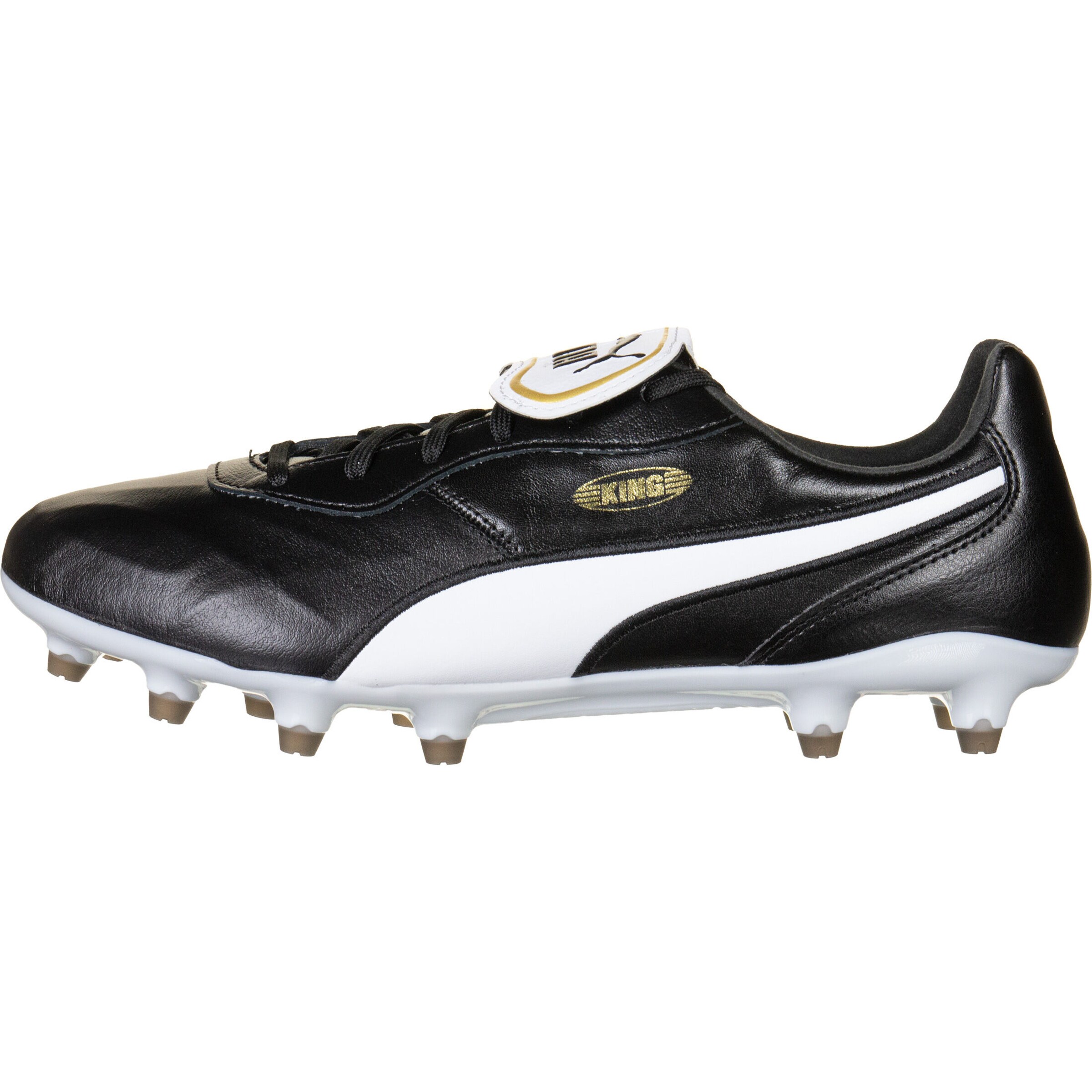 PUMA Παπούτσι ποδοσφαίρου 'King Top FG' σε μαύρο