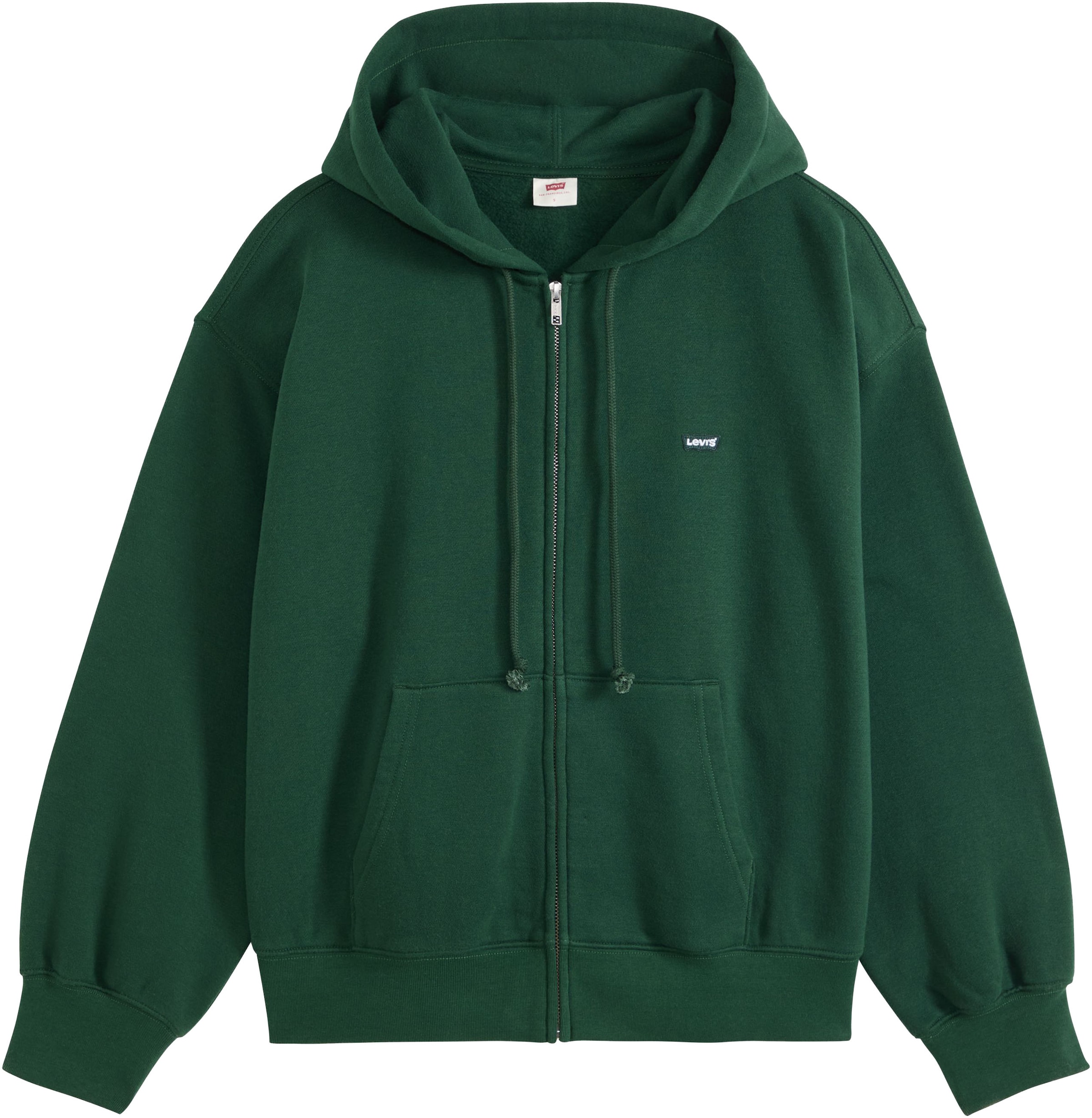 LEVI'S ® Zip-Up Hoodie in XS in Green, Item view