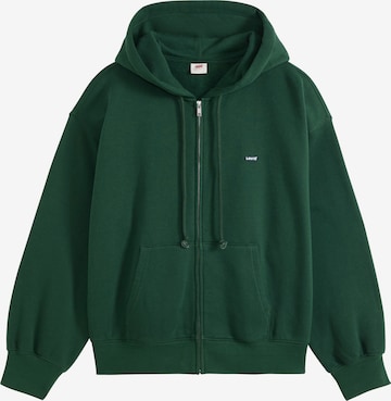 LEVI'S ® Sweatjacke in Grün: Vorderseite