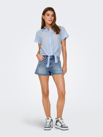 ONLY Blus 'Tuni' i blå
