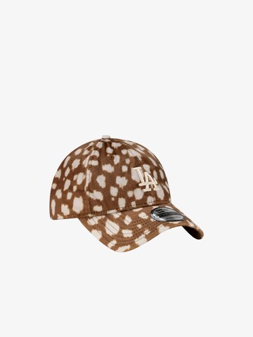 Cappello da baseball '9Twenty Los Angeles Dodgers' di NEW ERA in marrone