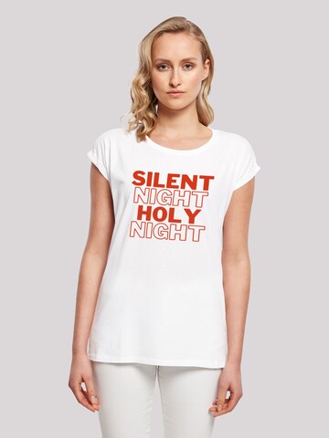 F4NT4STIC Shirt in Wit: voorkant