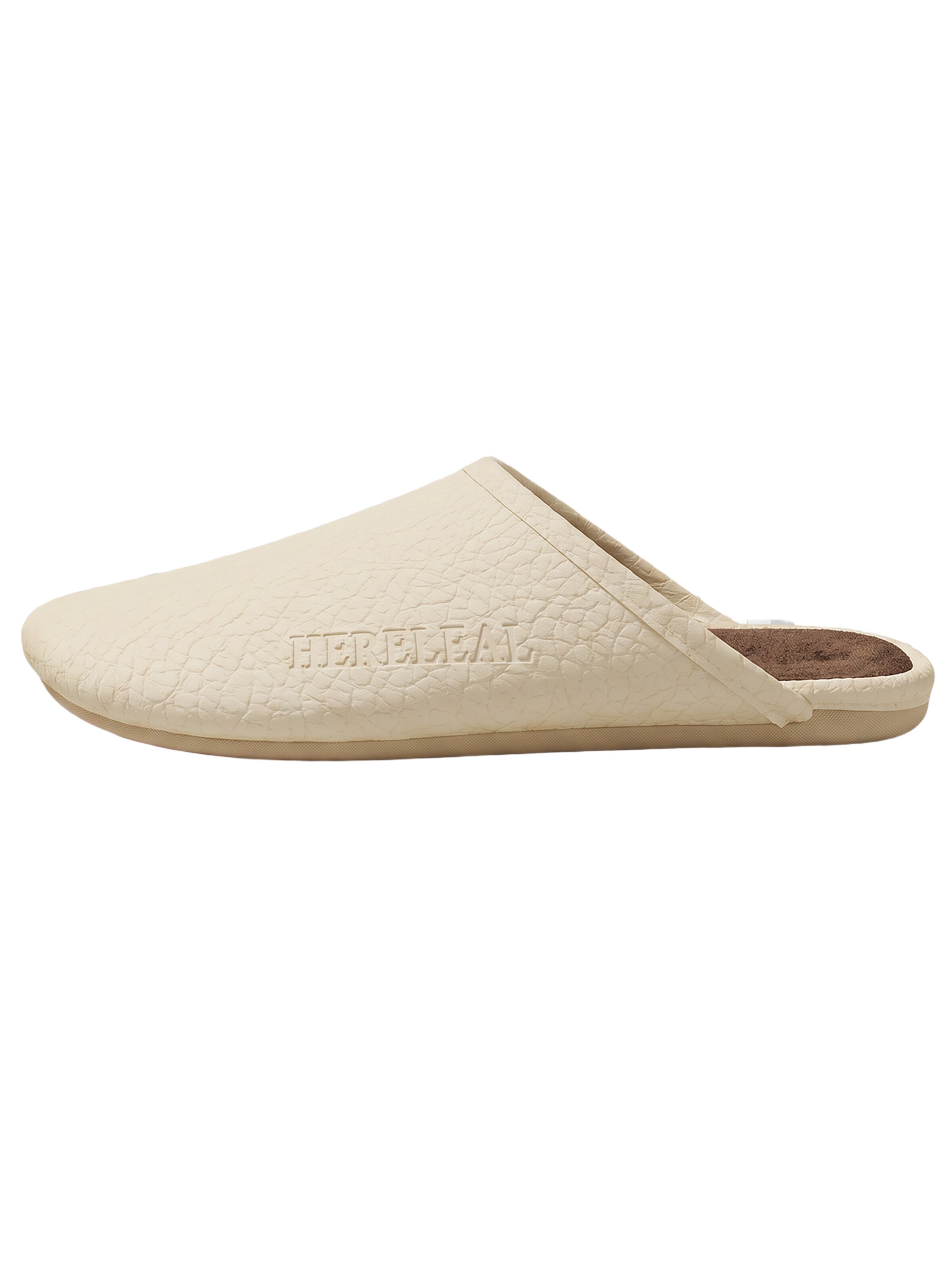 BONVERANO Hausschuh‌‌‌‌‌‌‌ in Beige: Vorderseite