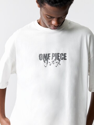 Pull&Bear T-Shirt in Weiß