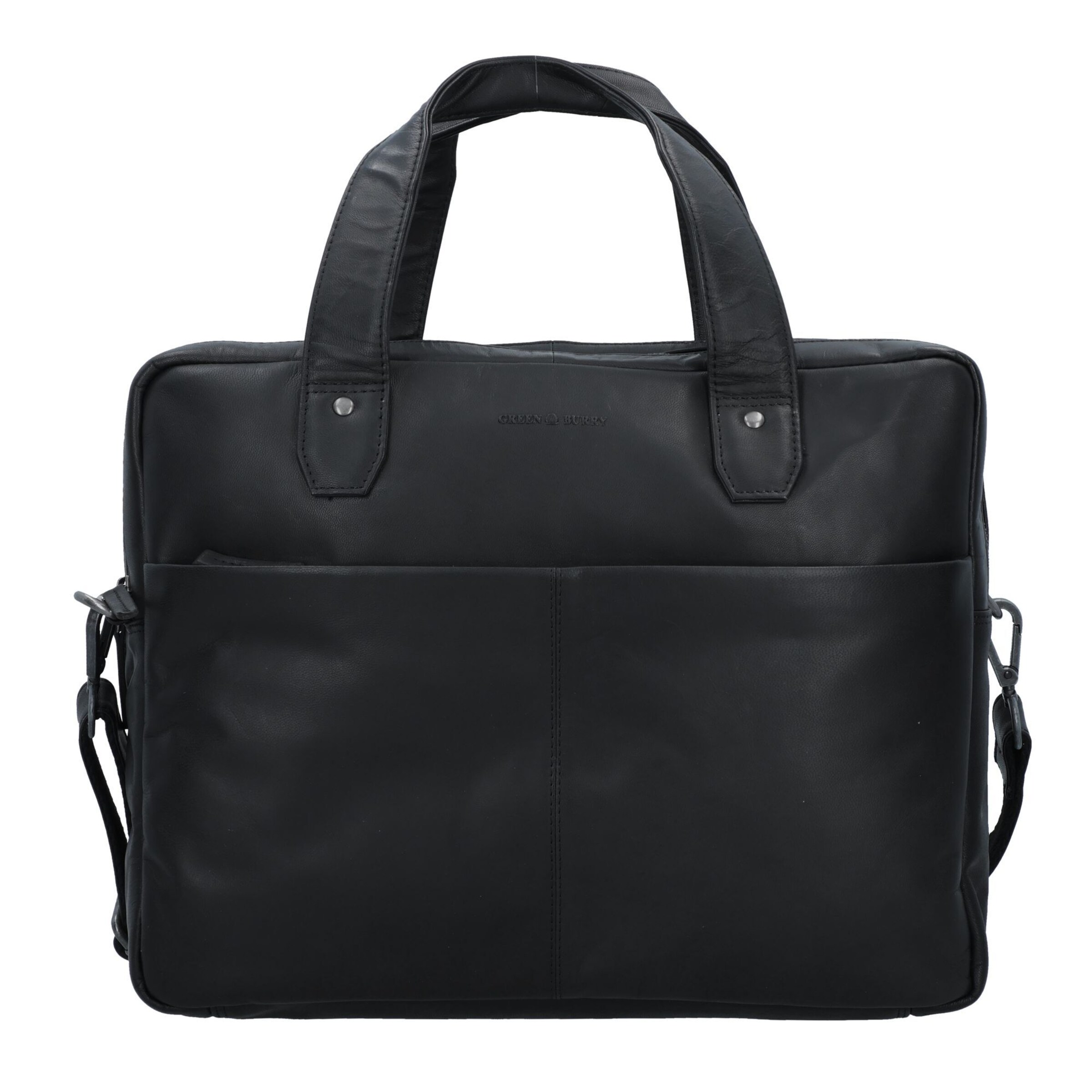 GREENBURRY Document bag 'Fiorentina' in Black: front
